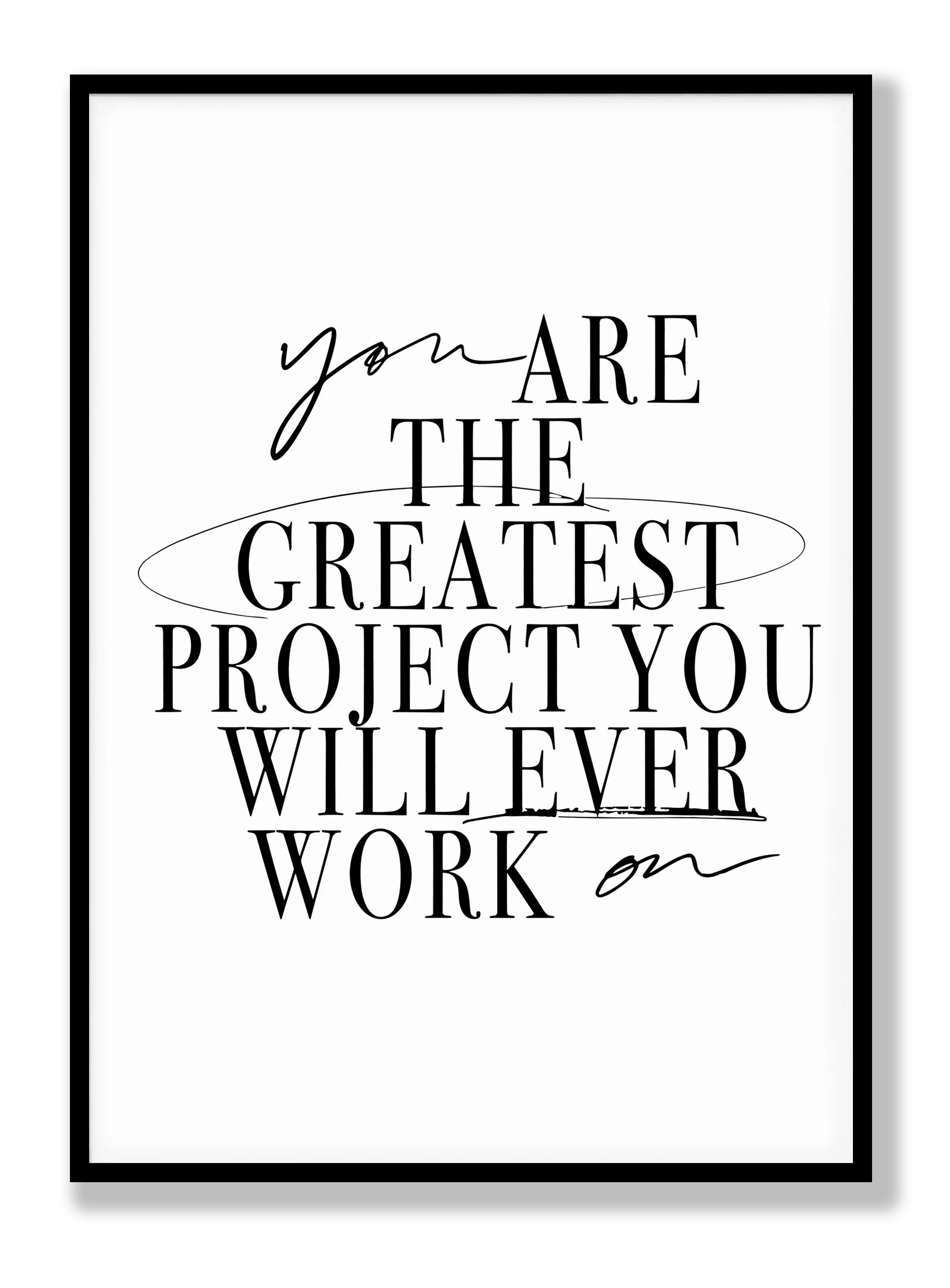 The Greatest Project Plakat