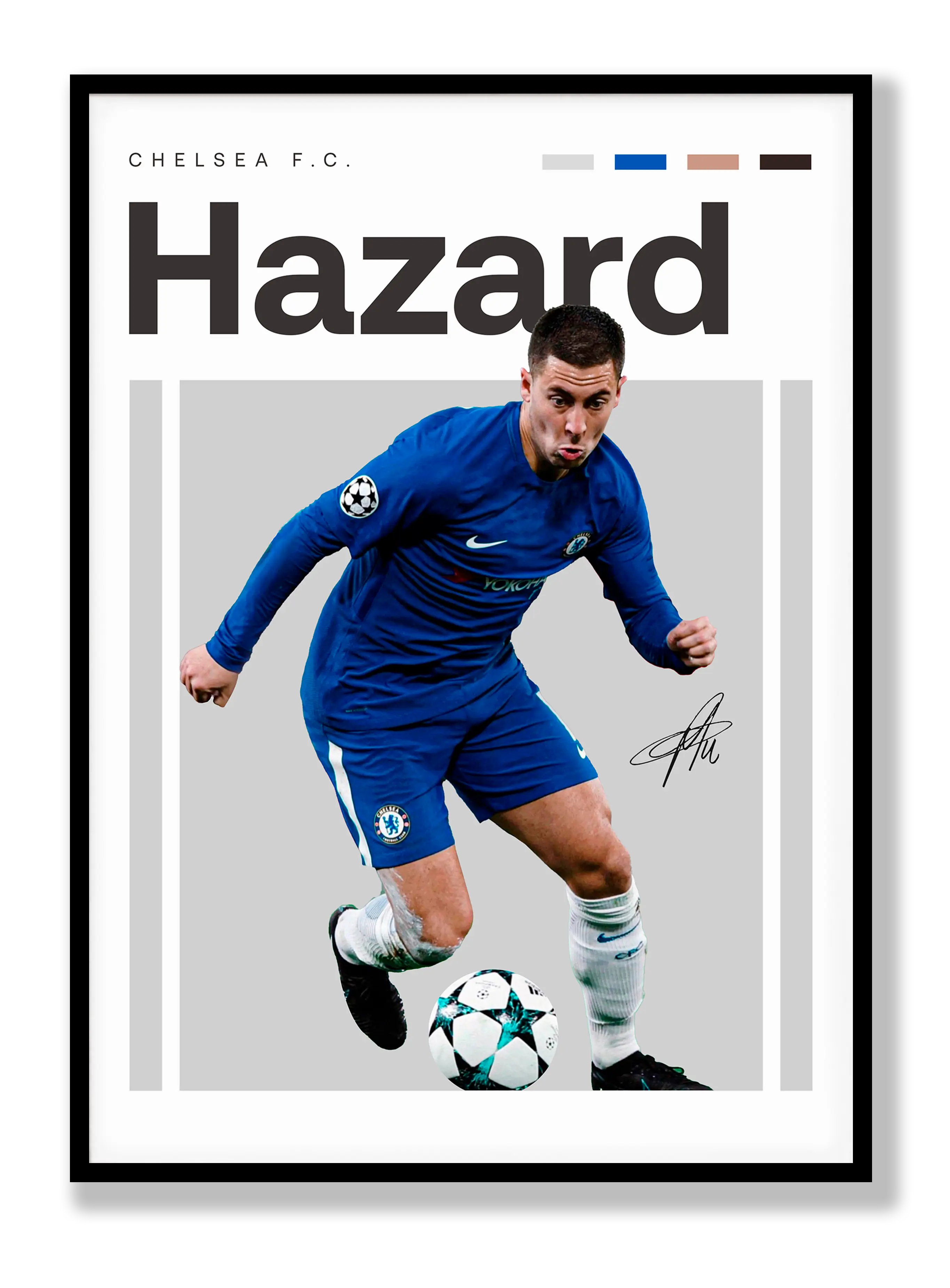 Eden Hazard Poster