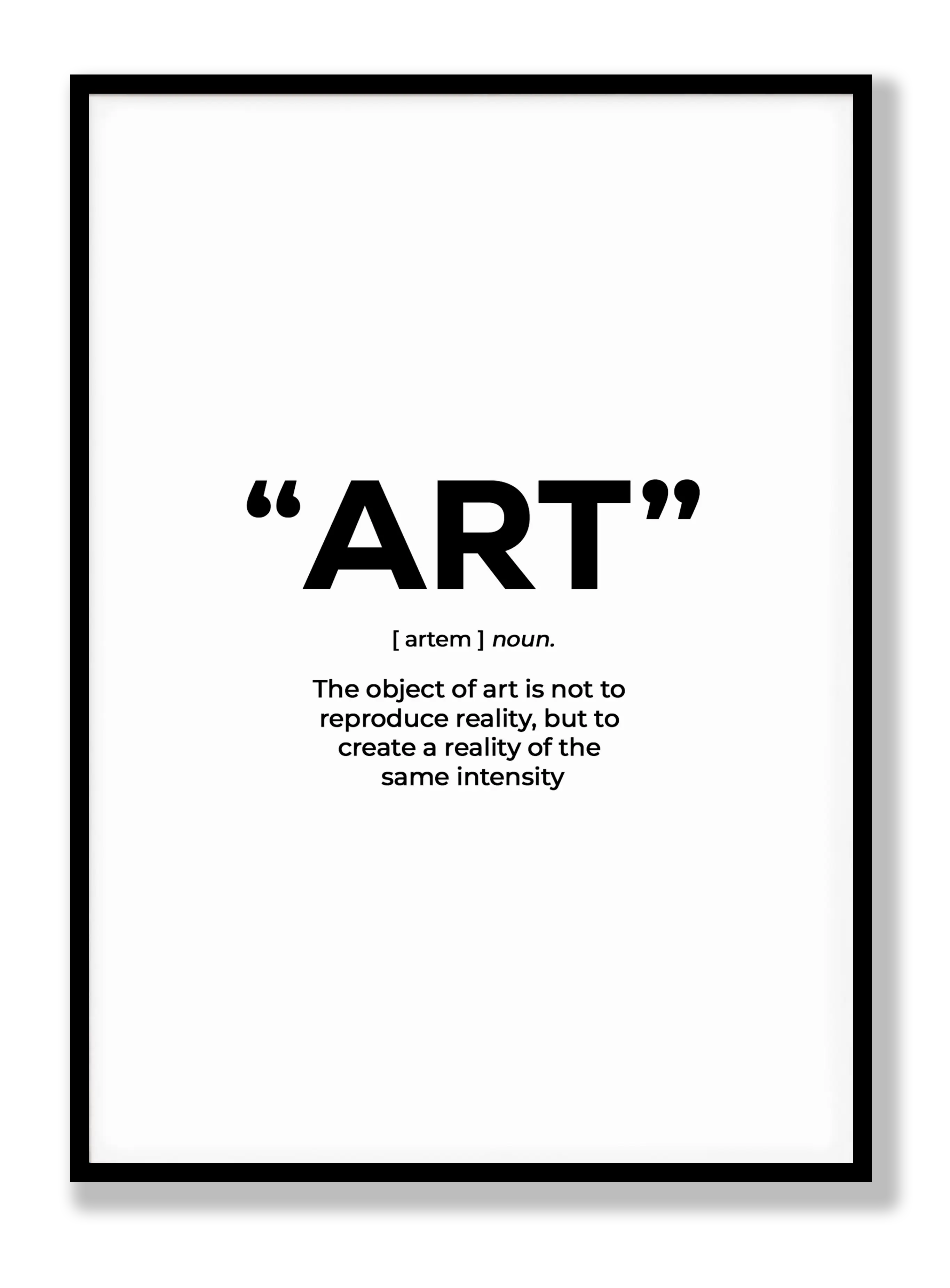 "Art" Plakat