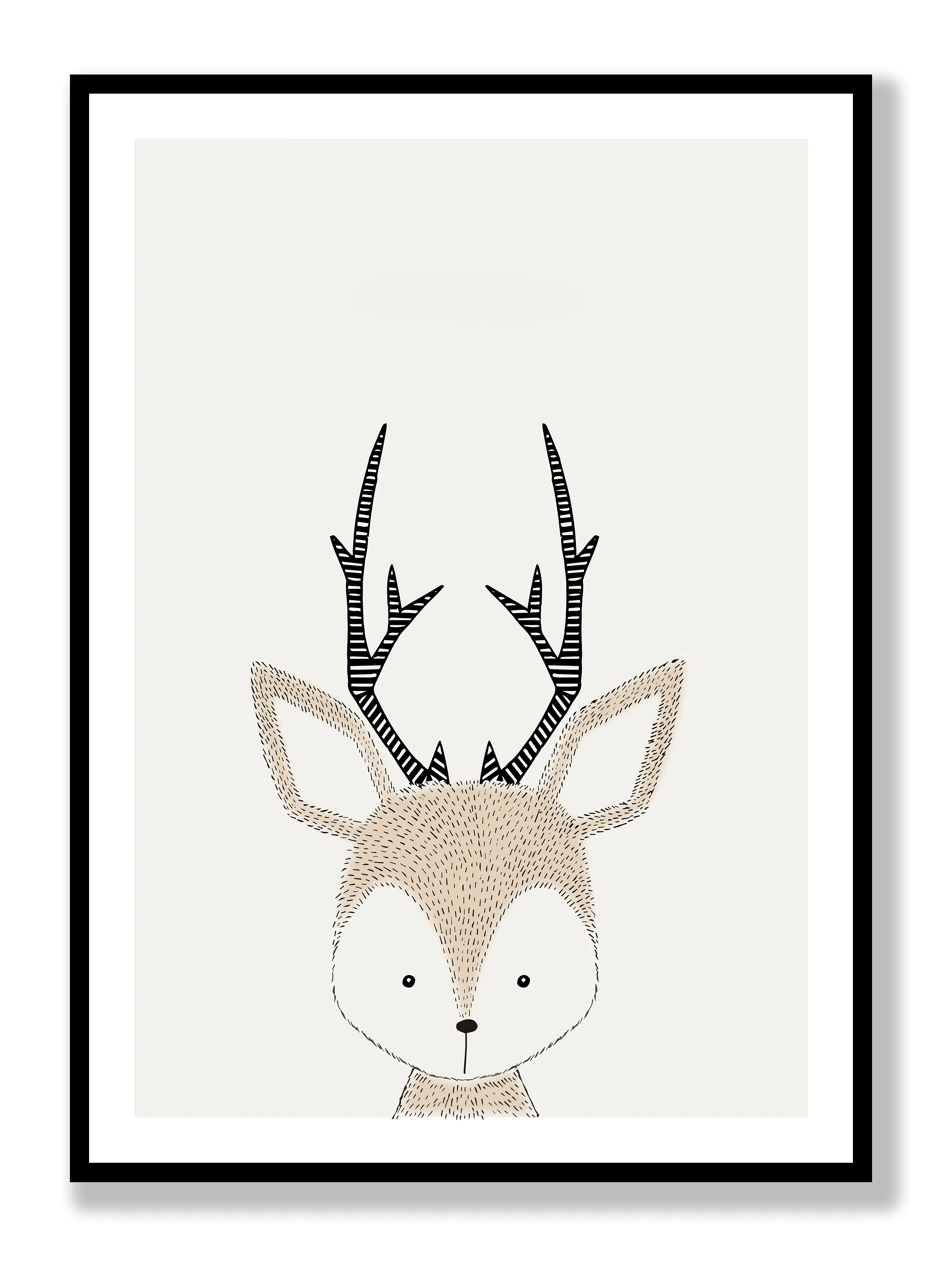 Friendly Deer Plakat