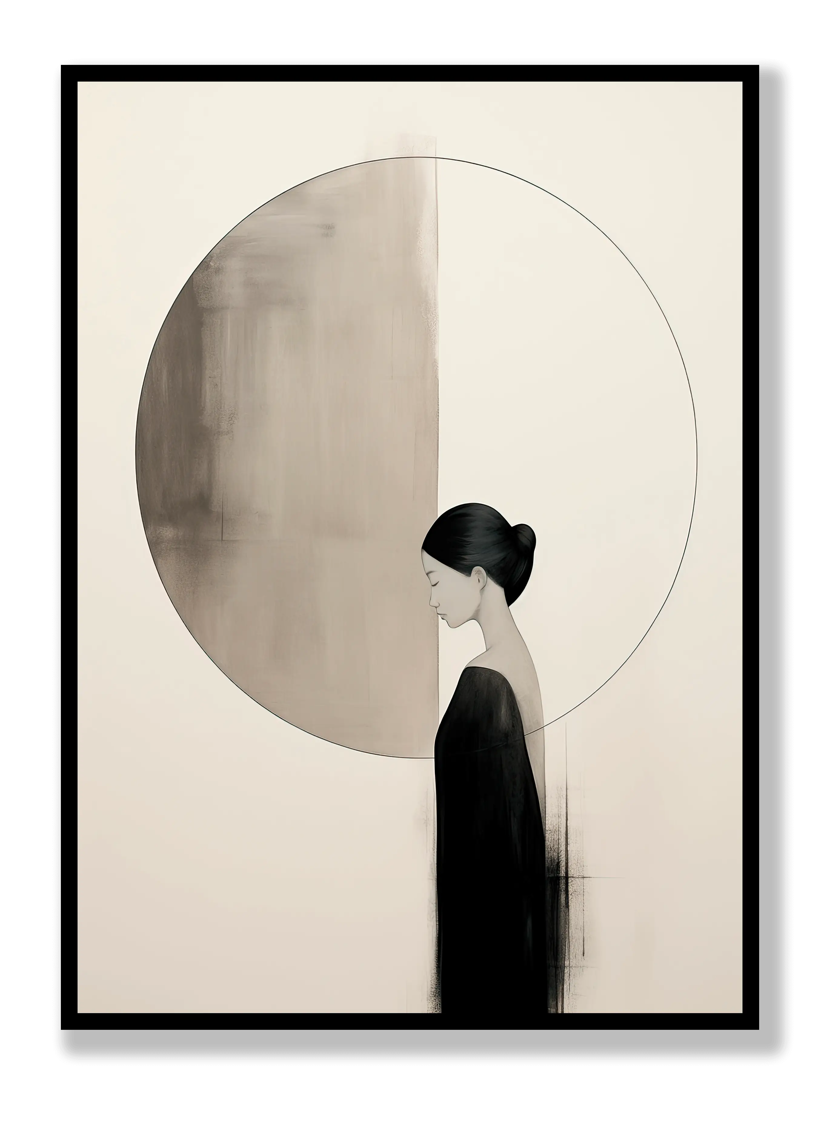 Japanese Half Moon Plakat