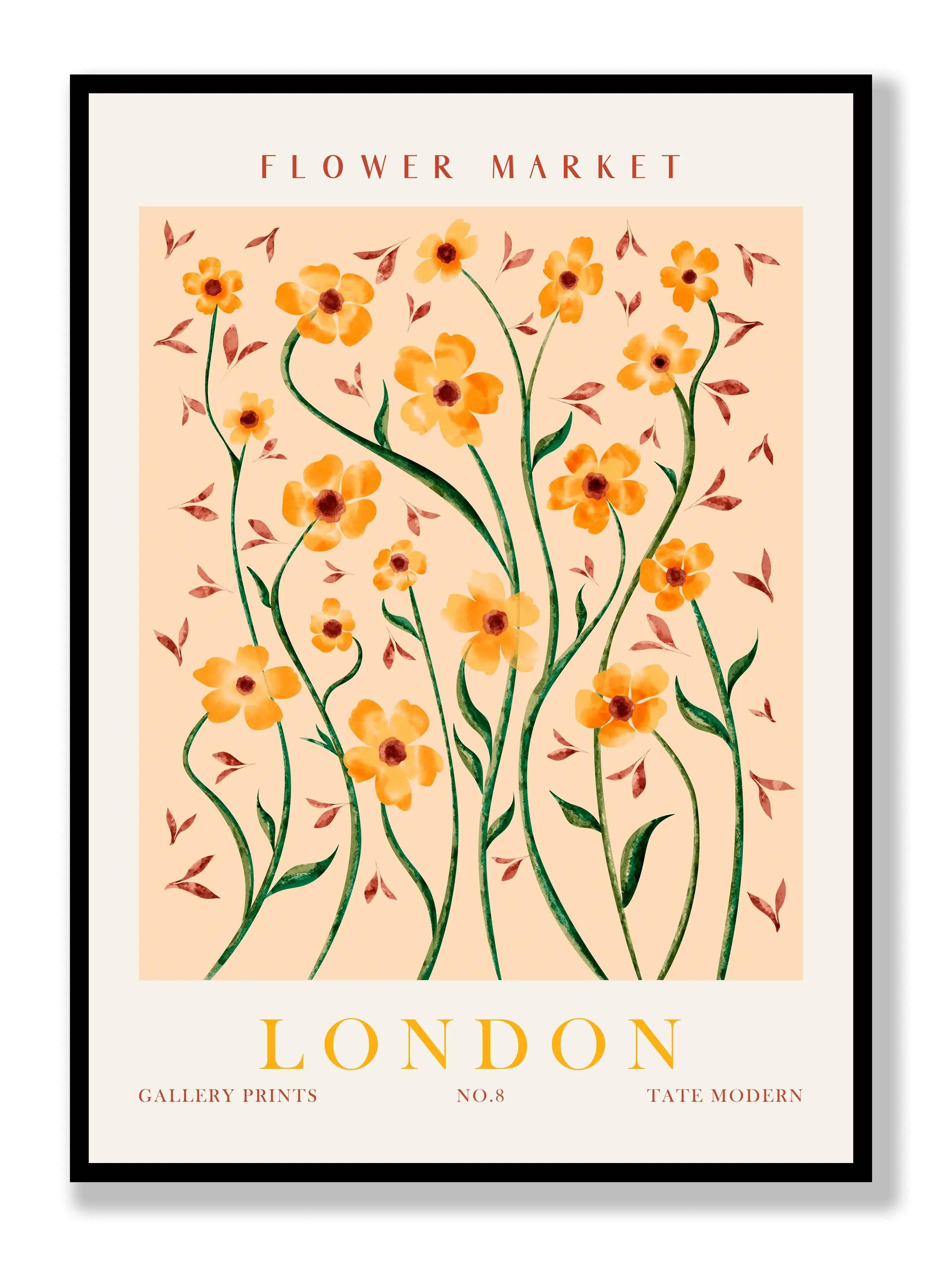 Blumenmarkt London Poster