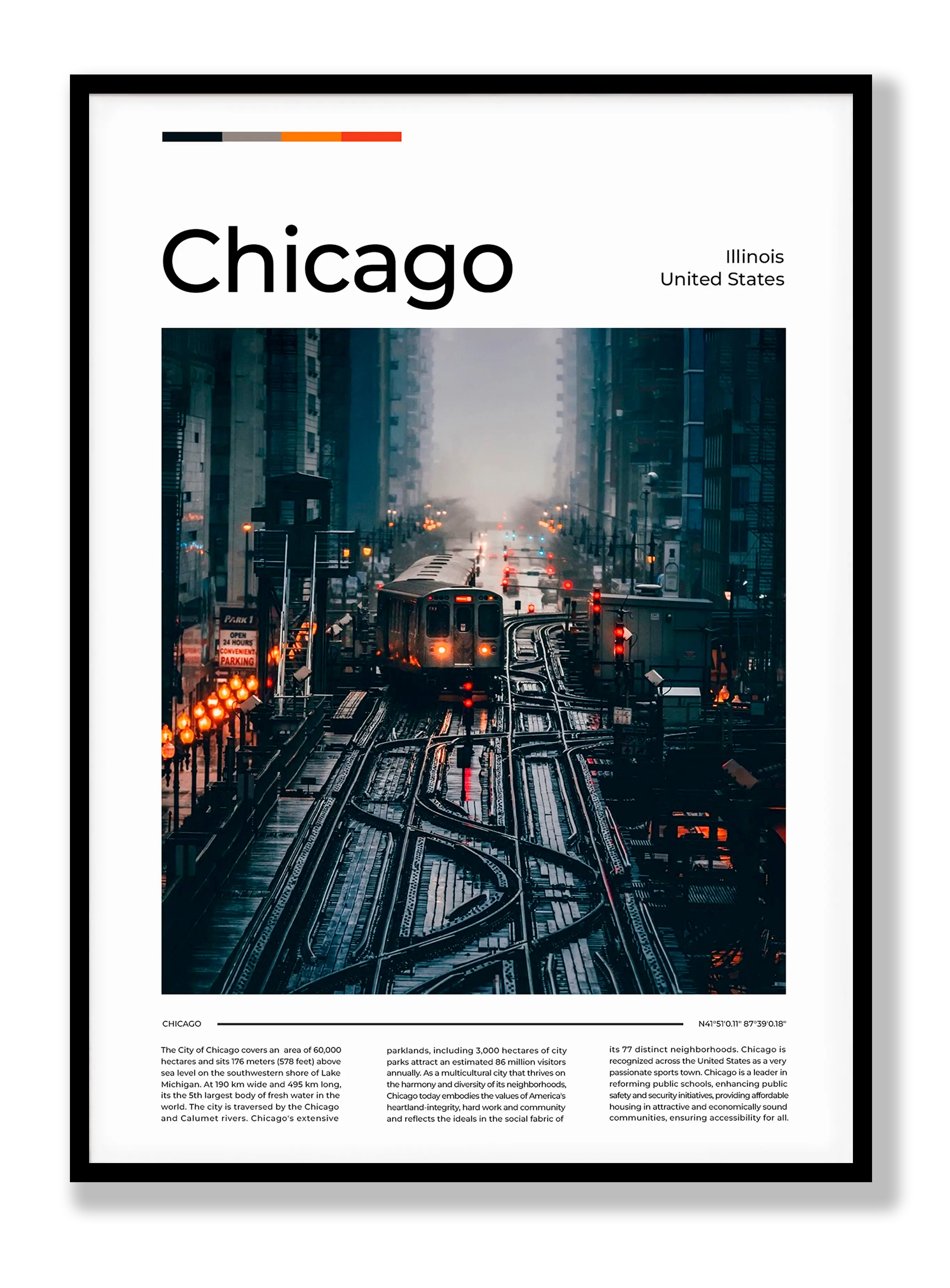 Chicago No1 Plakat