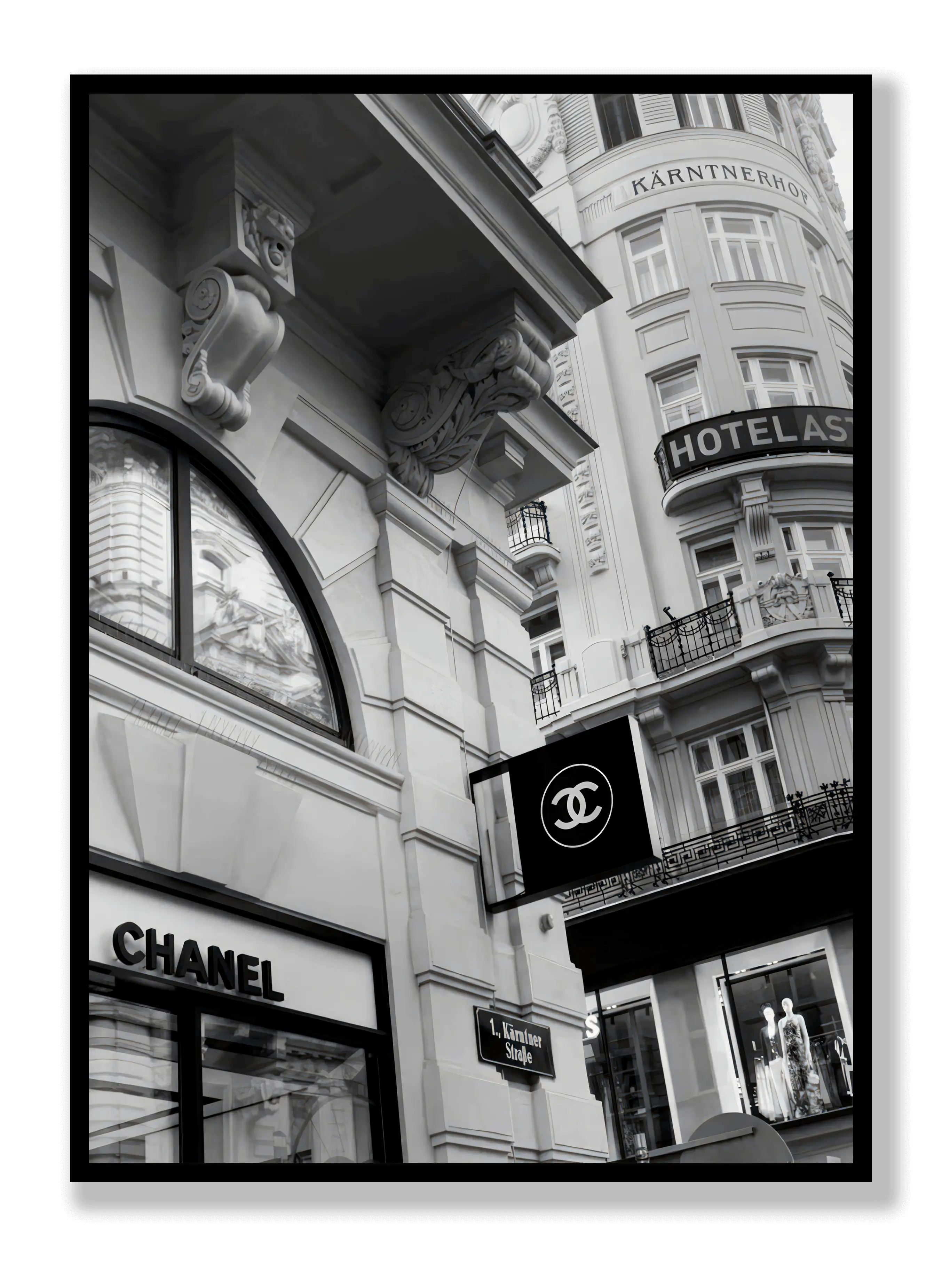 Chanel Front Plakat