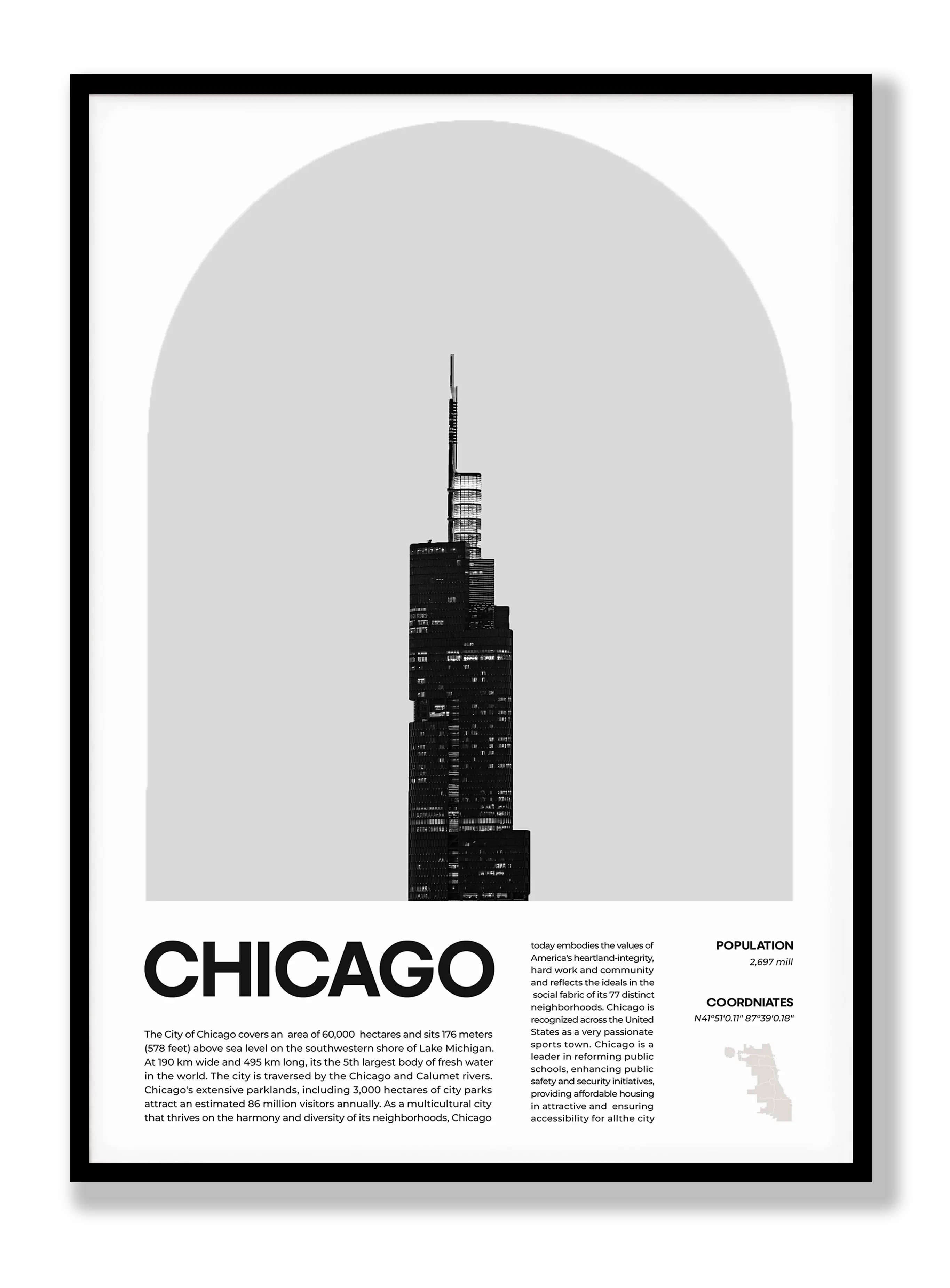 Chicago No2 Plakat