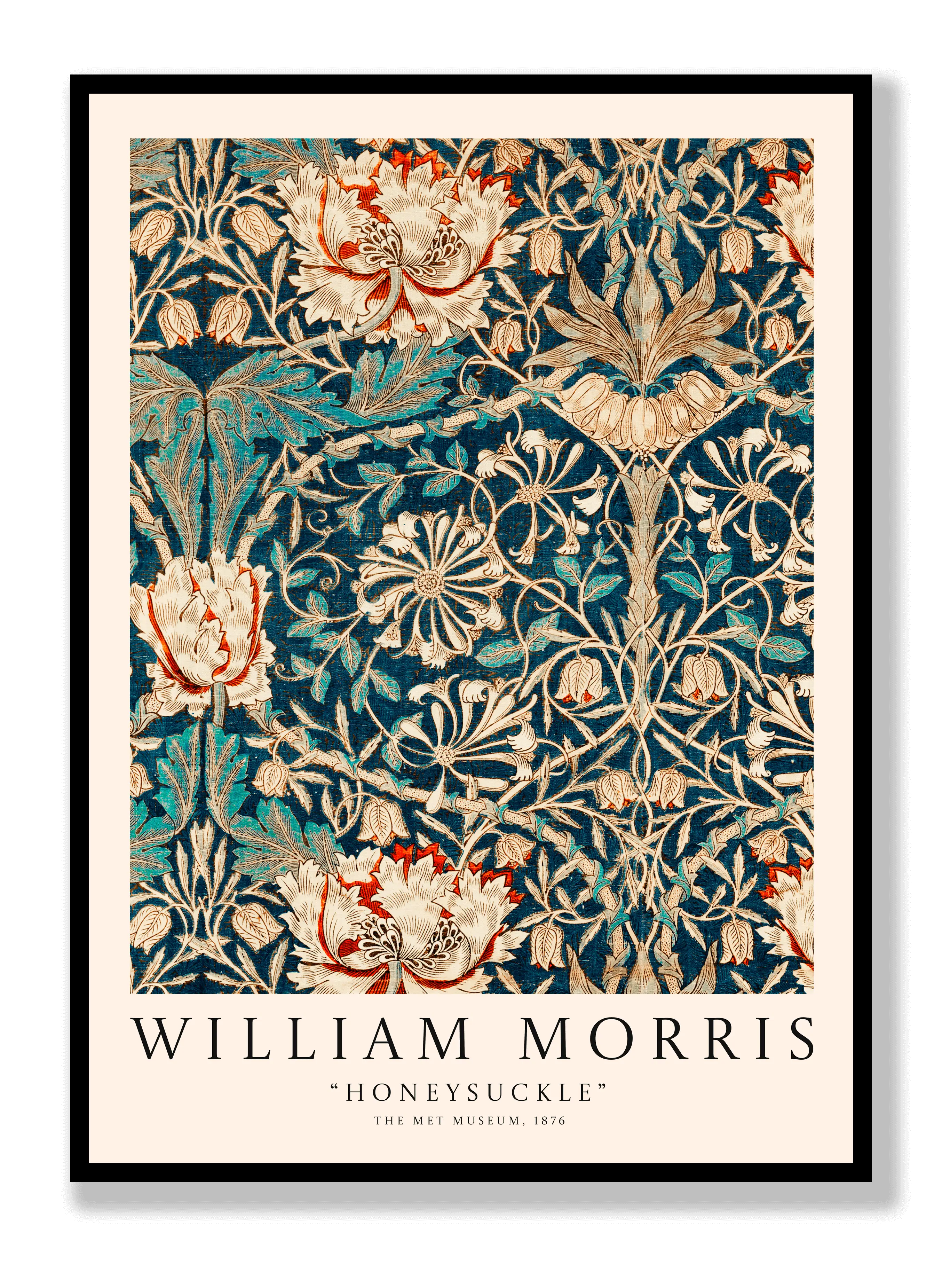 William Morris - Geißblatt Poster