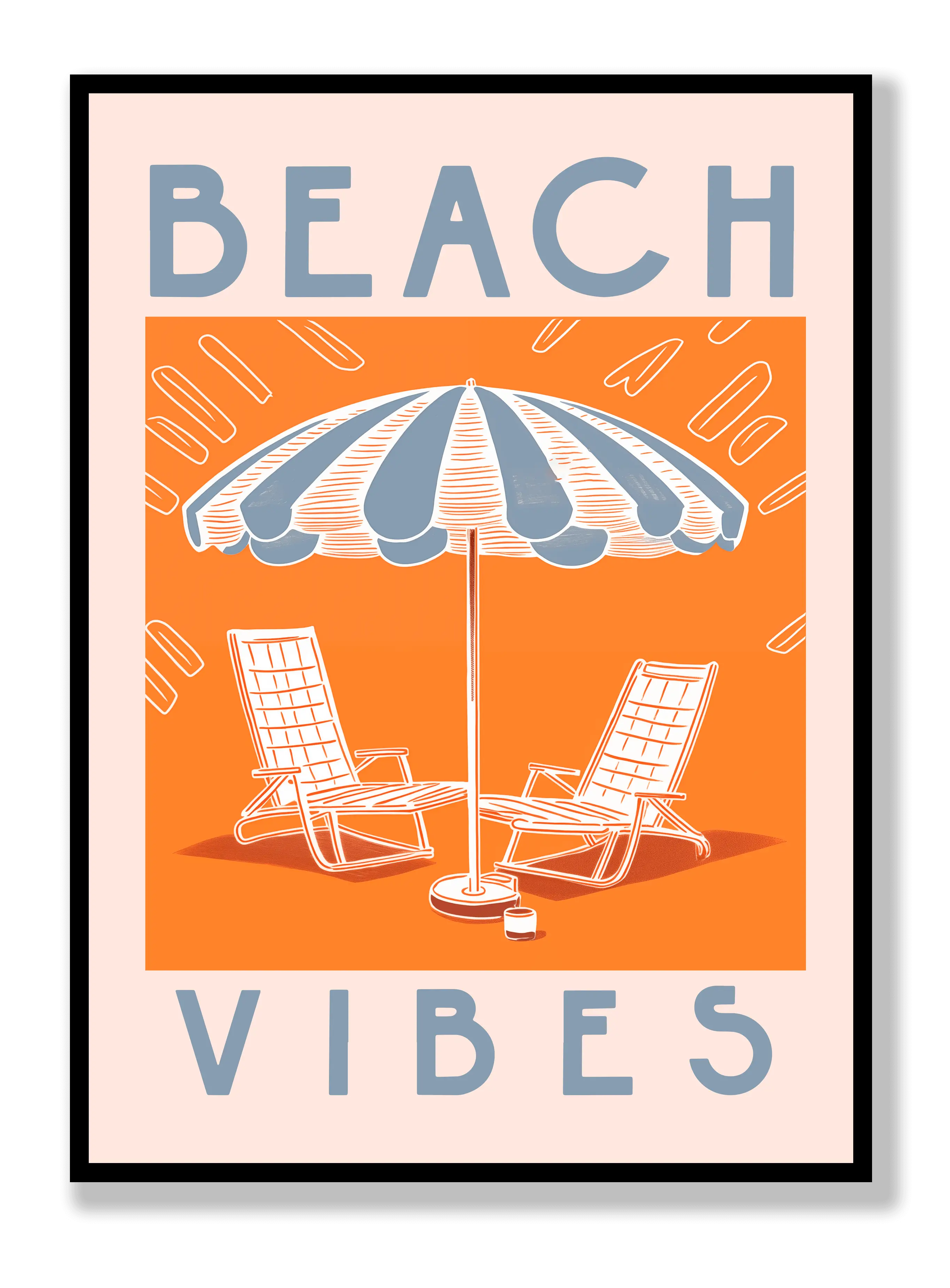 Beach Vibes Plakat