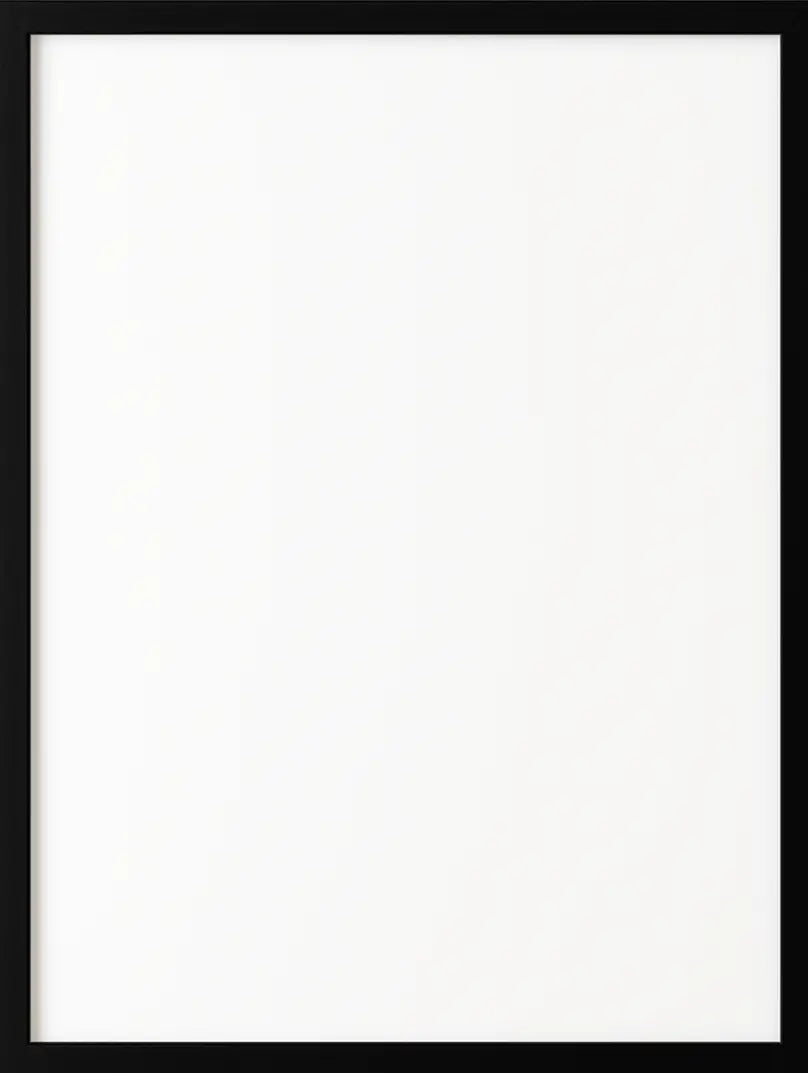 Sort ramme - 21x30 cm
