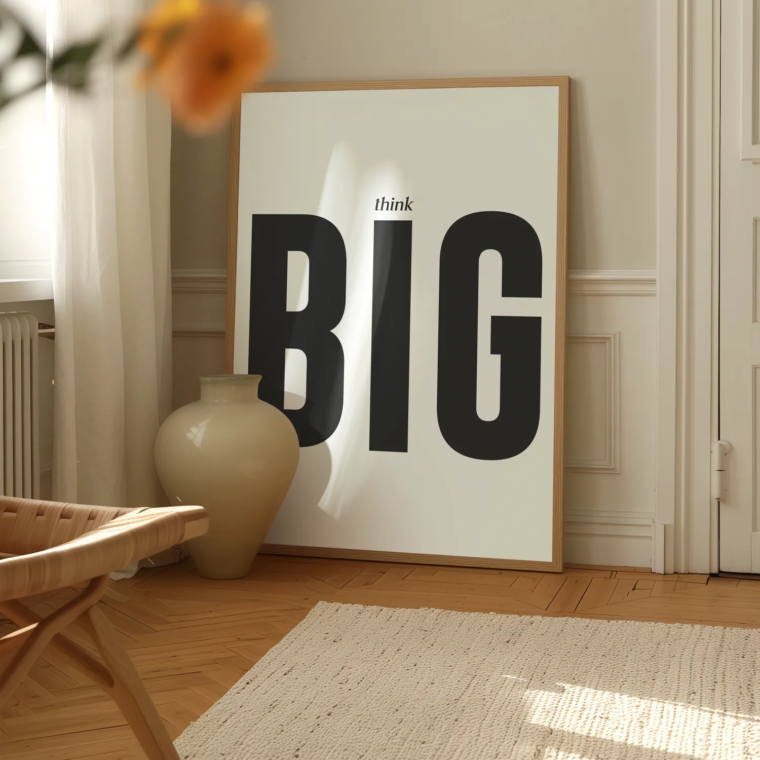 Think Big! Plakat