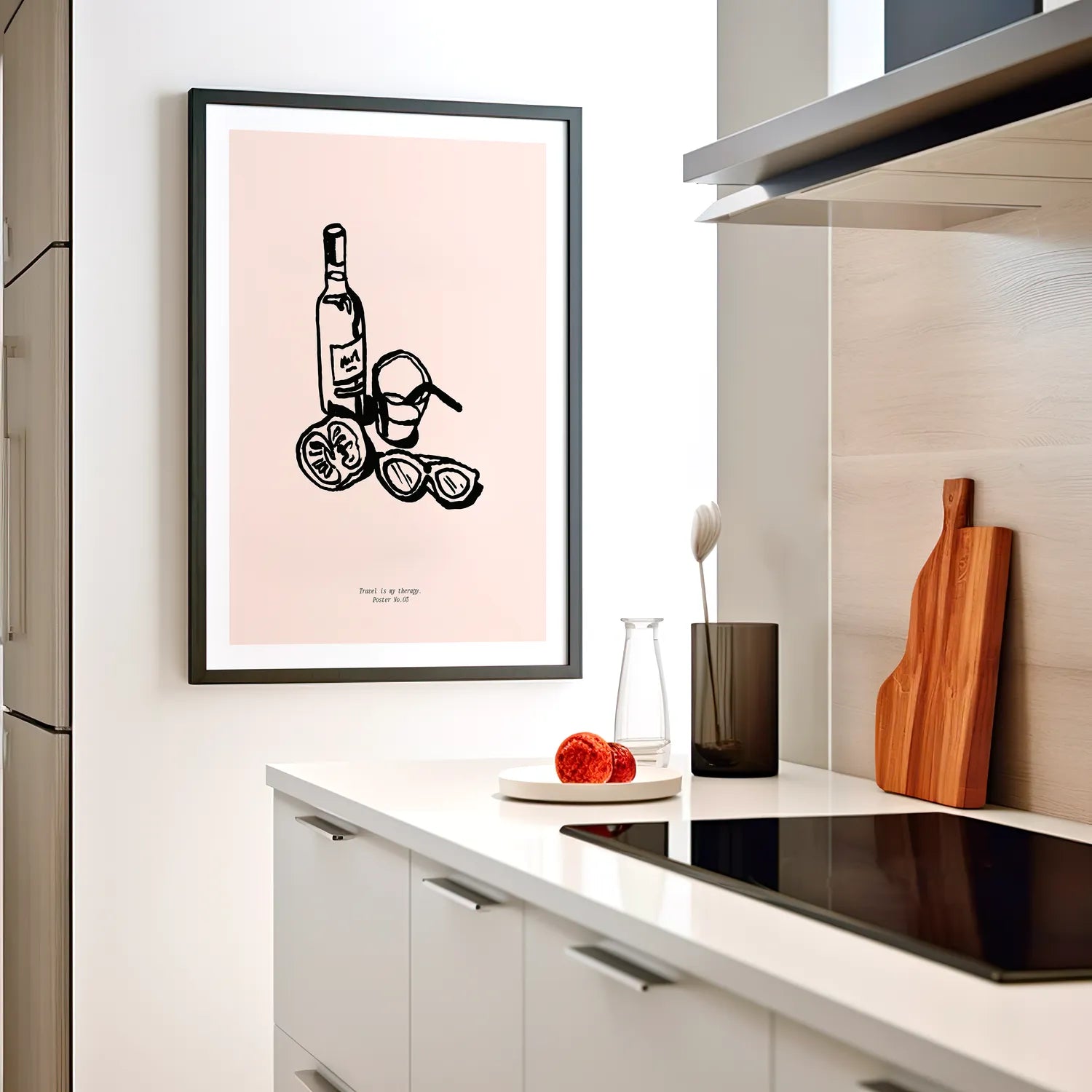 Travel Is Therapy Plakat