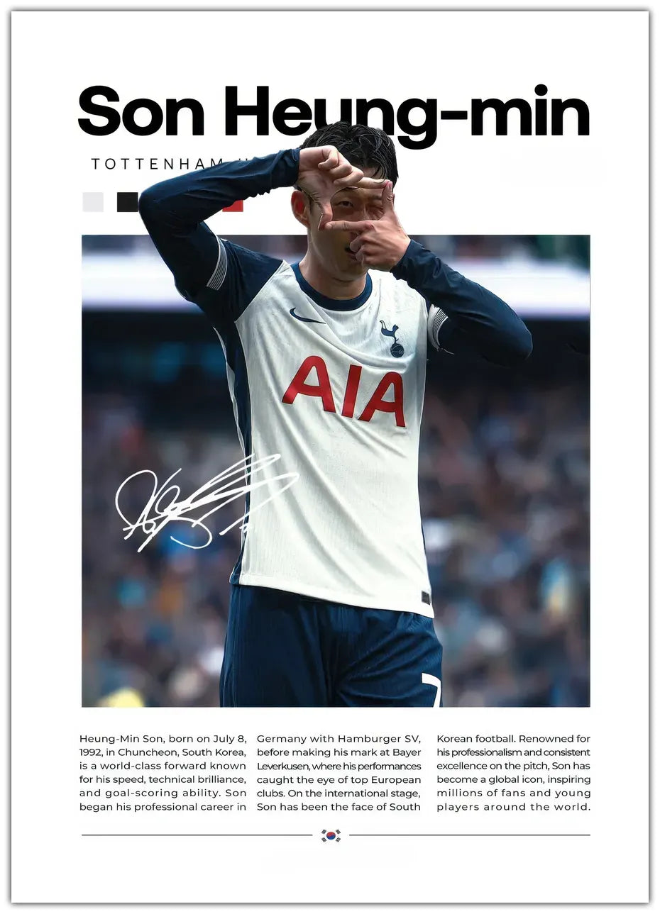 Heung-Min Son Plakat