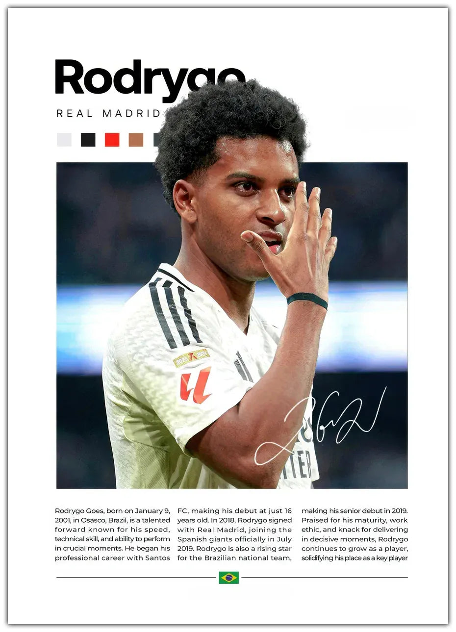 Rodrygo Plakat
