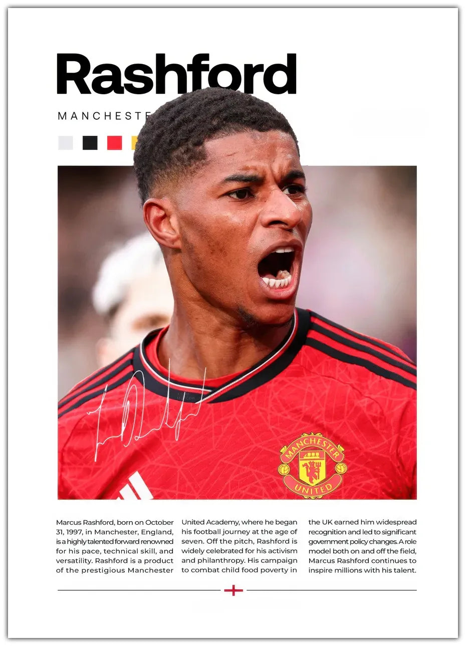 Marcus Rashford Plakat