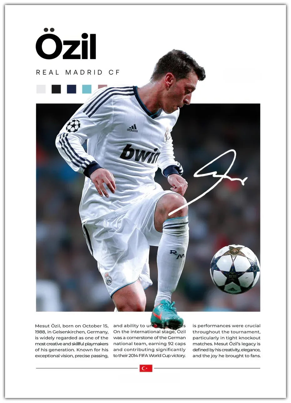 Mesut Özil Plakat