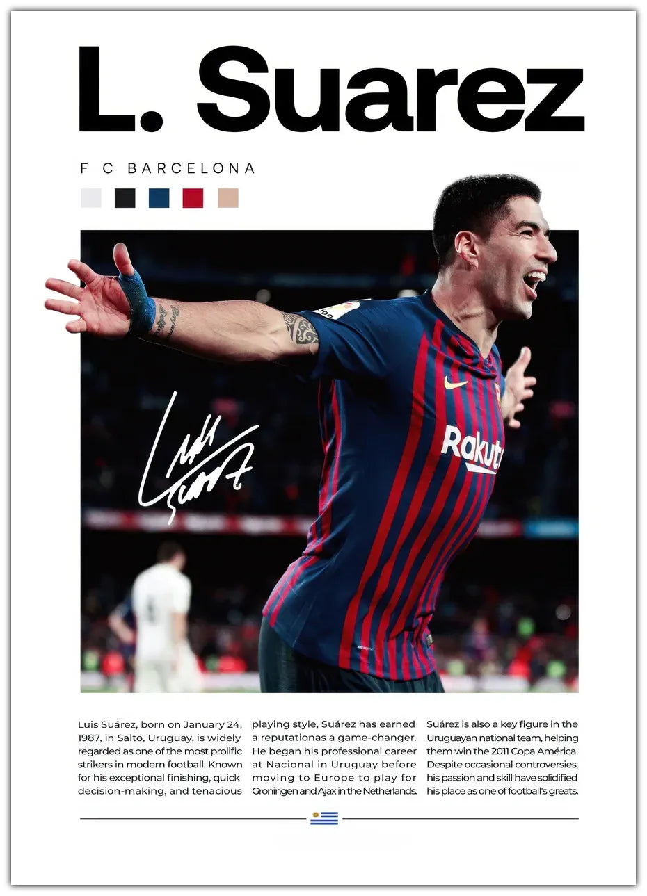 Luis Suarez Plakat