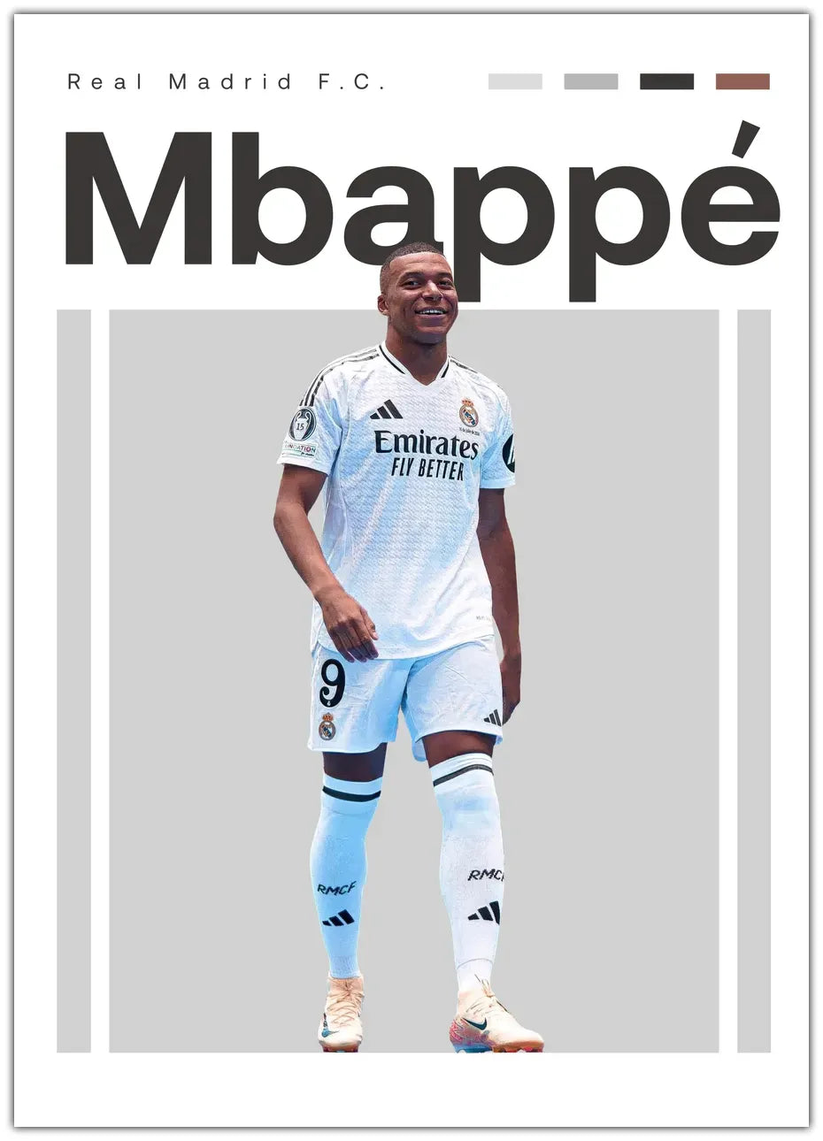 Kylian Mbappé Plakat