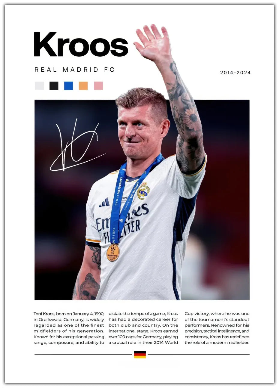 Toni Kroos Plakat