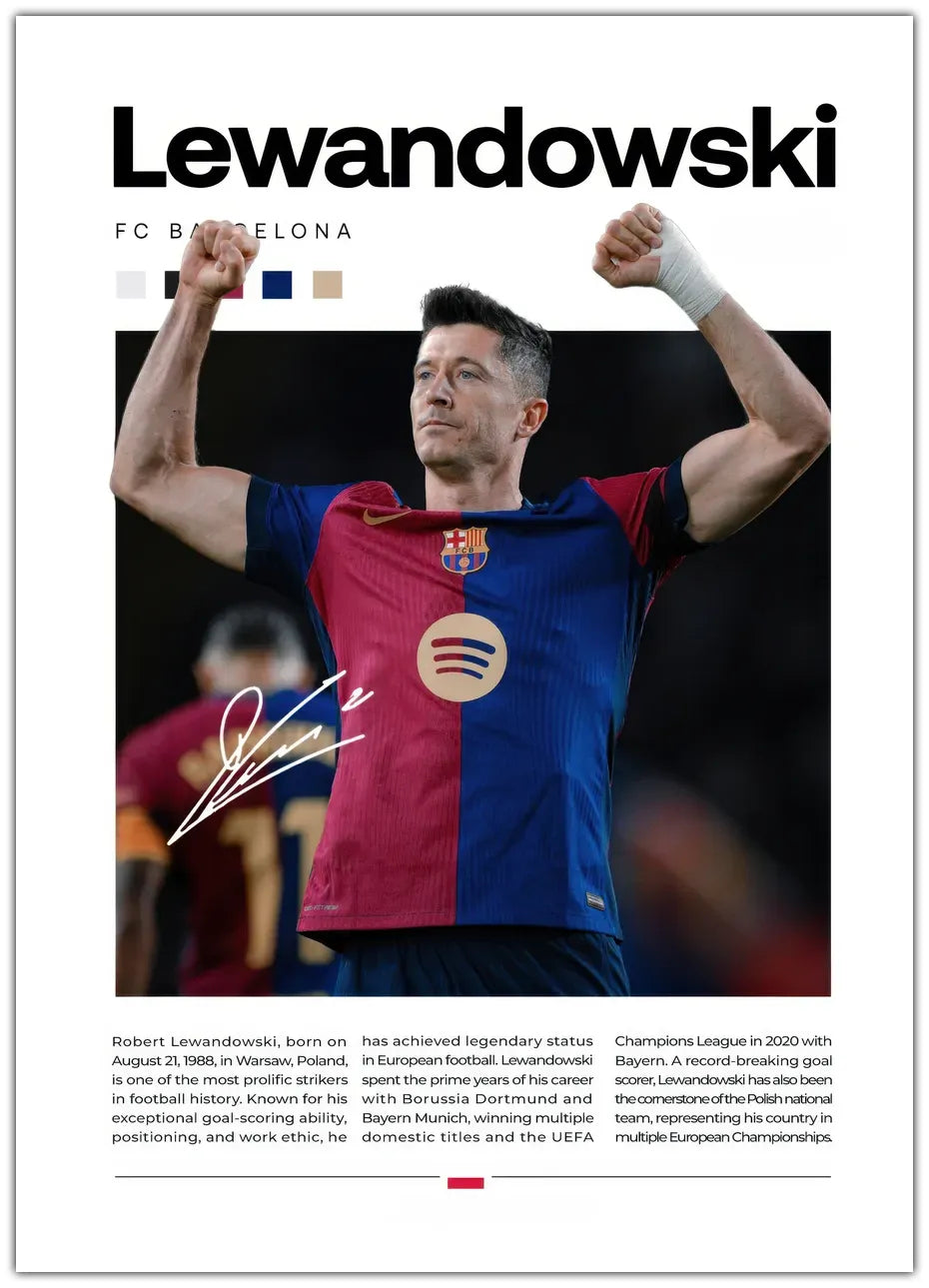 Lewandowski Plakat