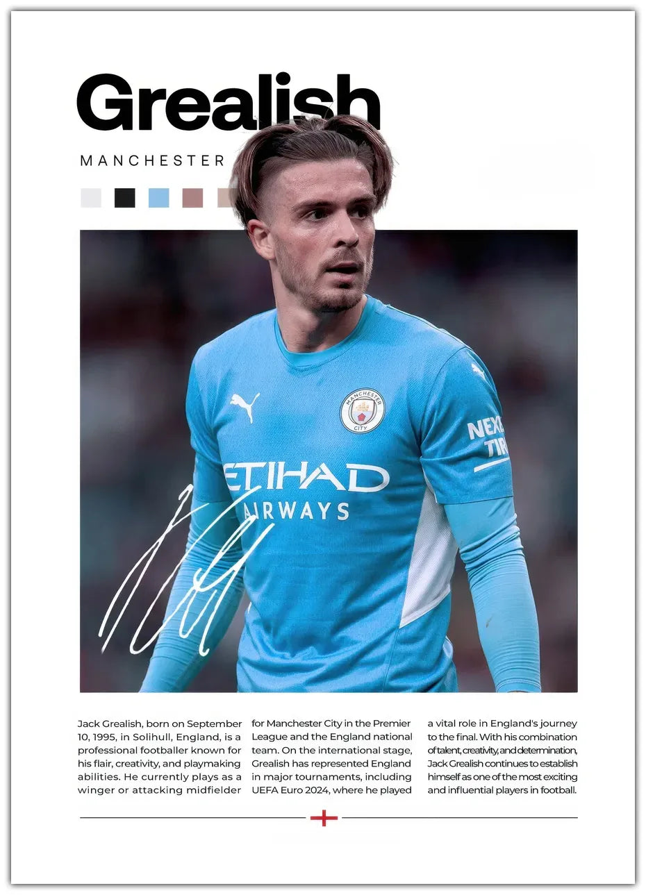Jack Grealish Plakat