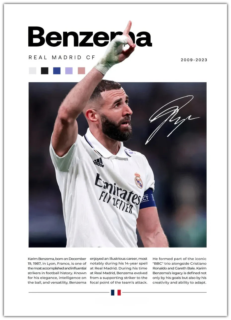 Benzema Plakat