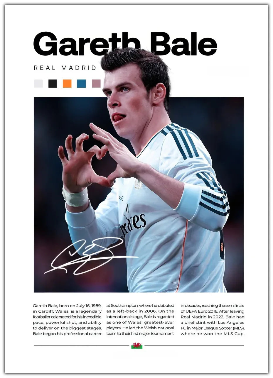Gareth Bale Plakat
