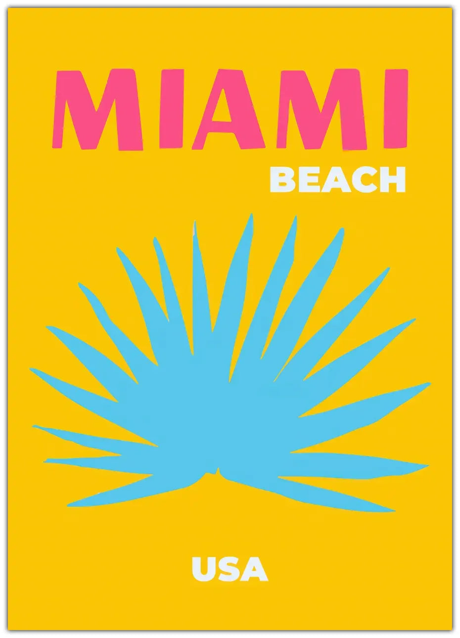 Miami Beach Plakat