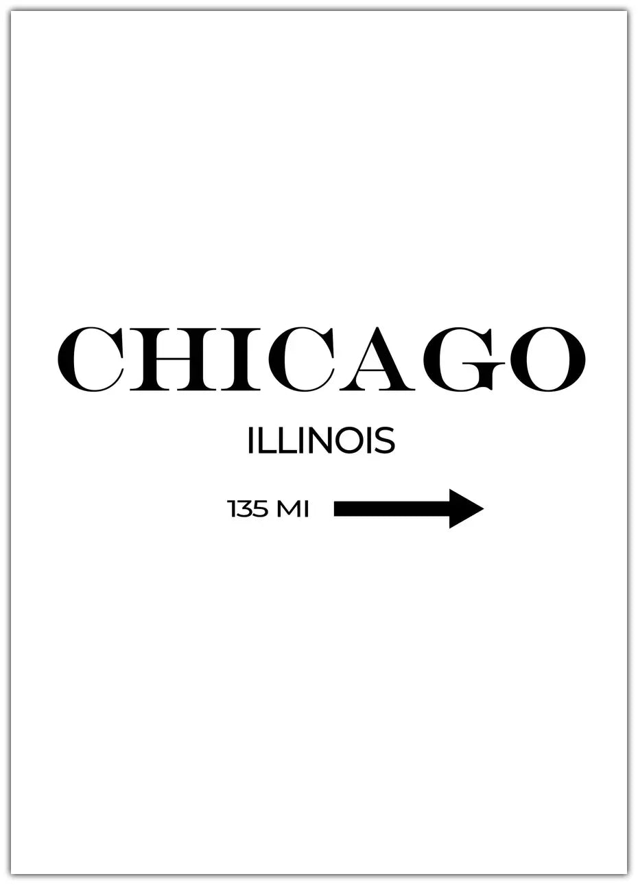 Chicago No3 Plakat