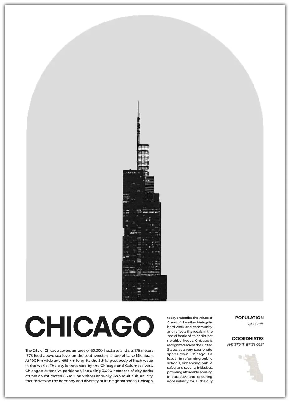 Chicago No2 Plakat