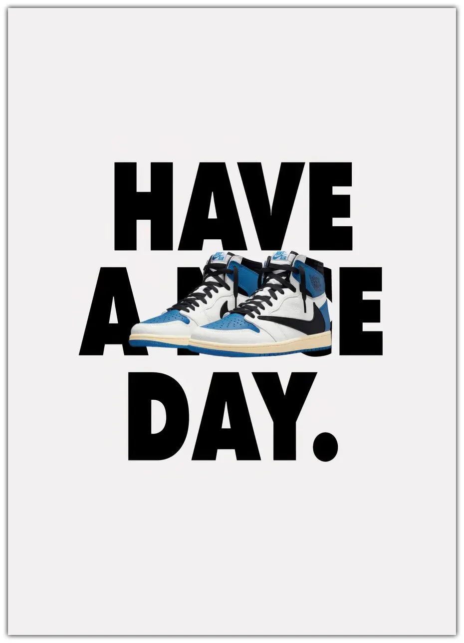 Nice Day Sneakers No2 Plakat