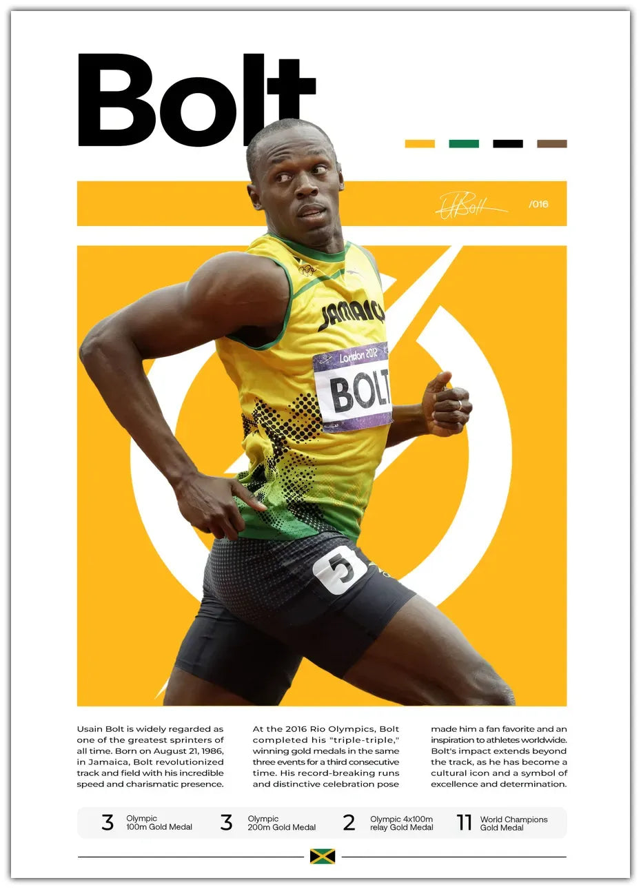 Usain Bolt Plakat
