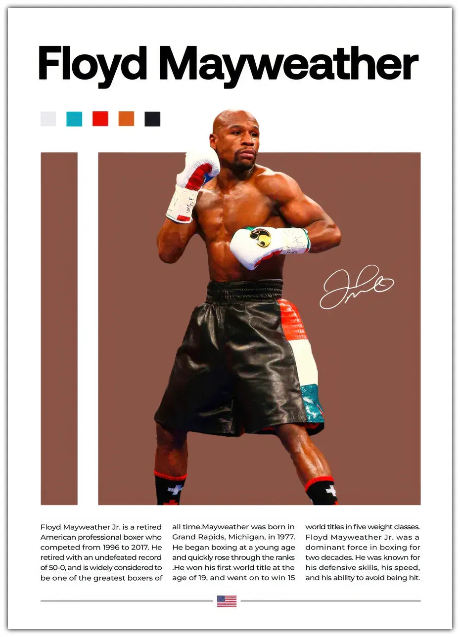 Floyd Mayweather Plakat