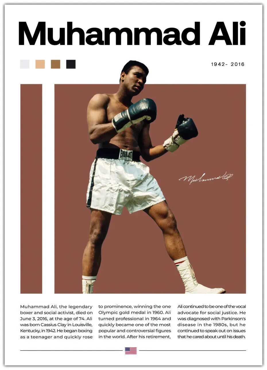 Muhammed Ali Plakat
