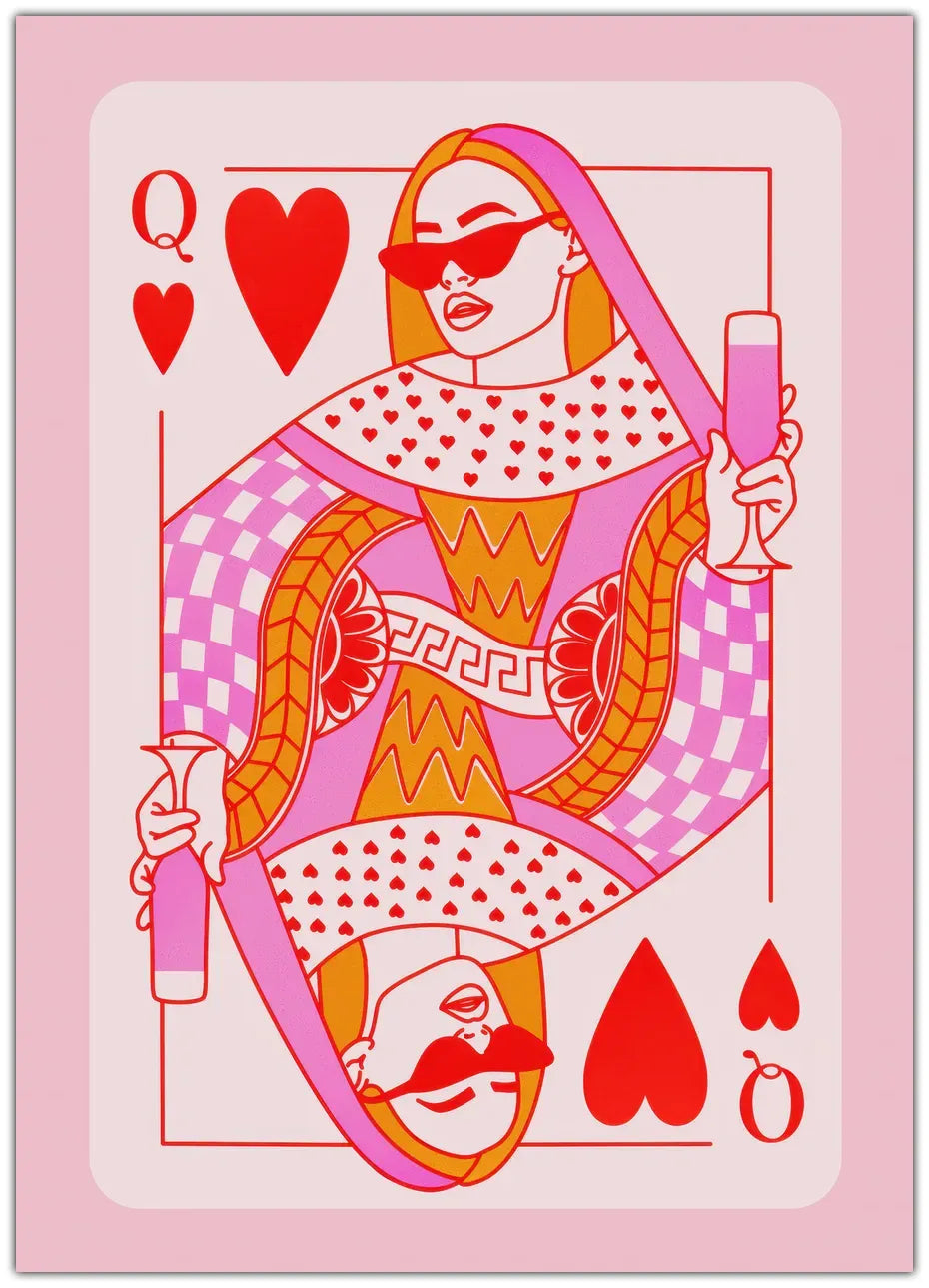 Queen Card Plakat