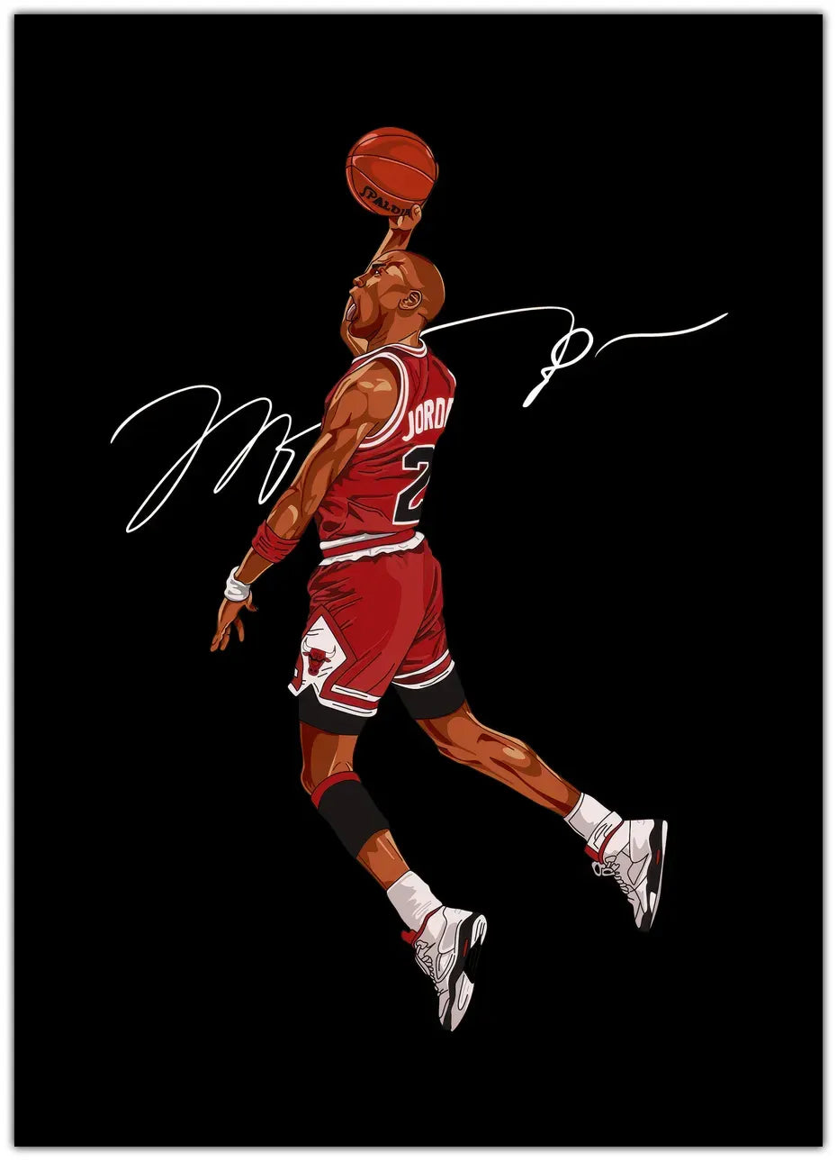 Michael Jordan Plakat