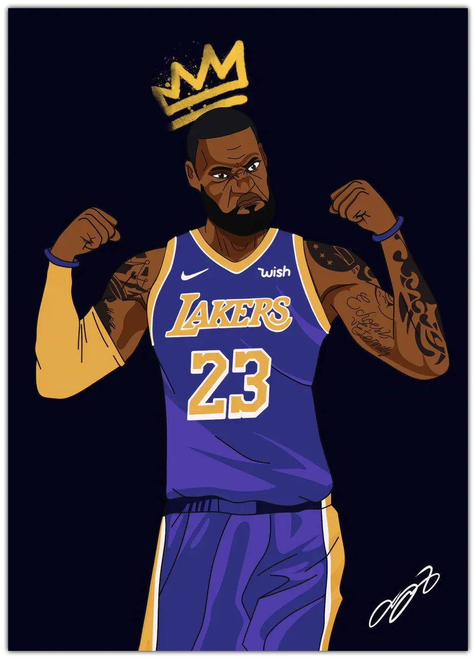King James No2 Plakat