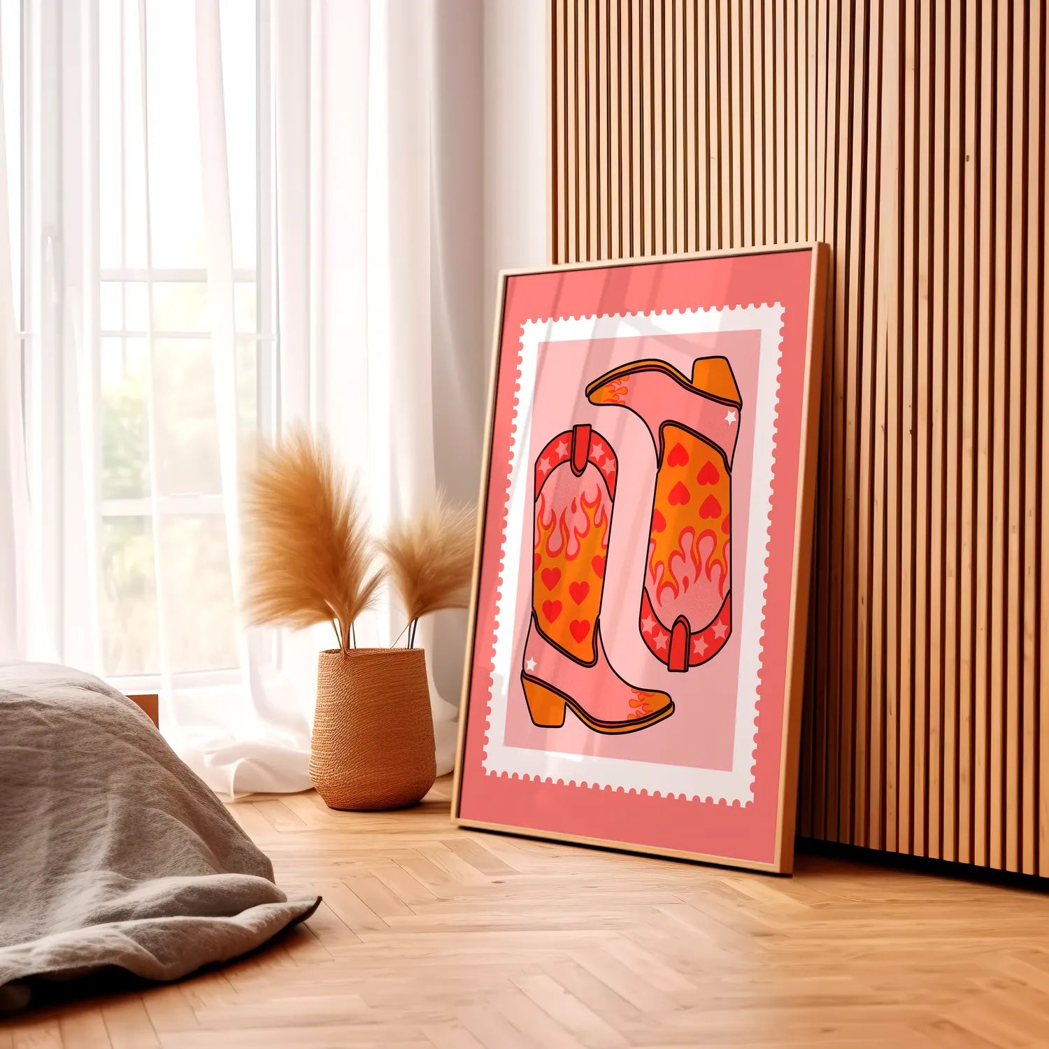 Flamin Boots Plakat