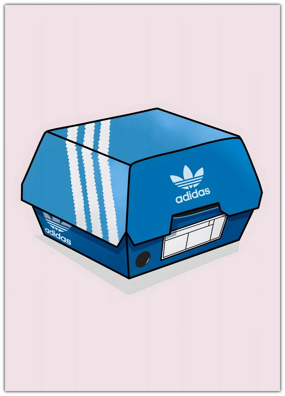 Adidas Box Plakat
