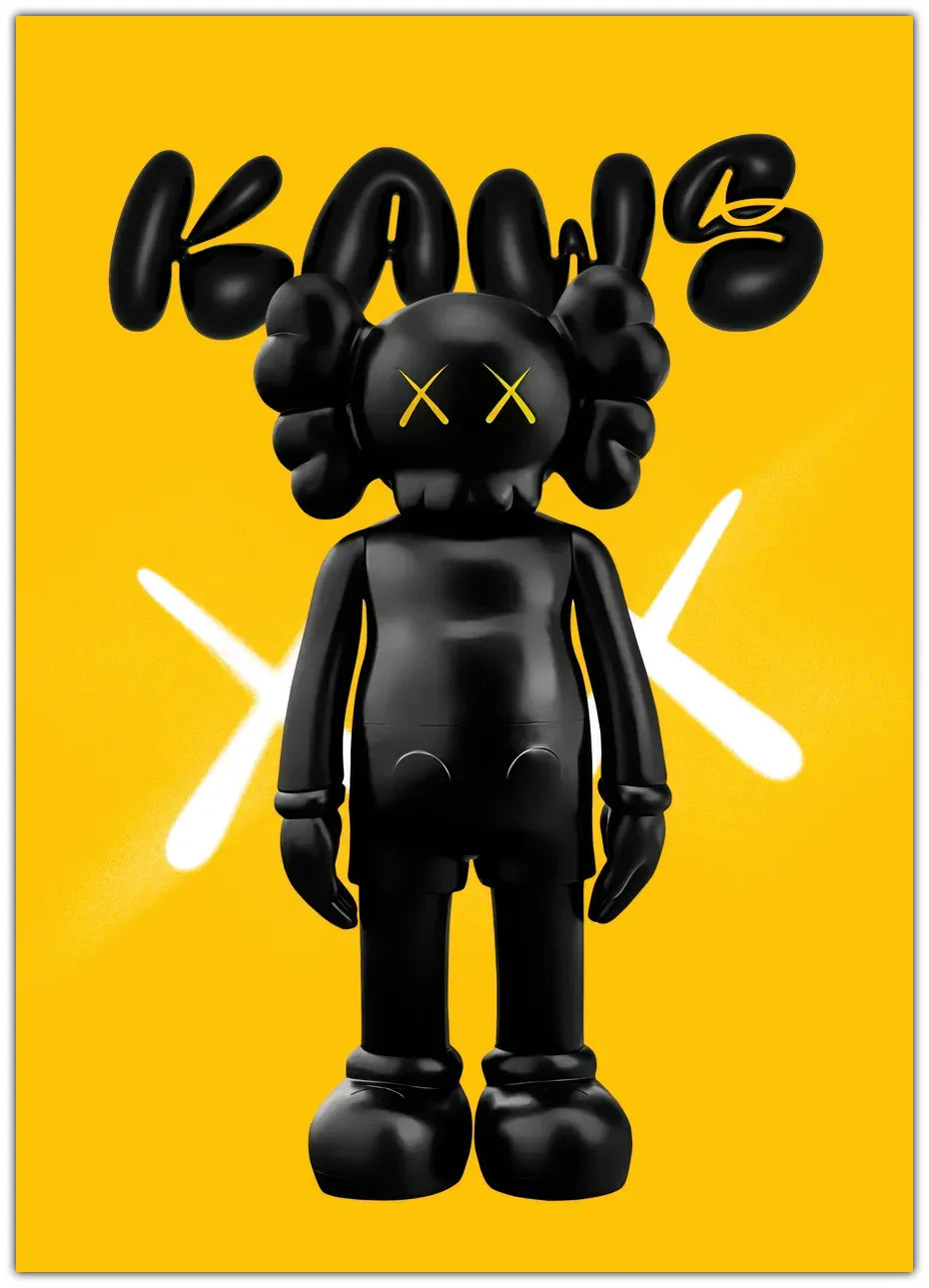 Kaws Plakat