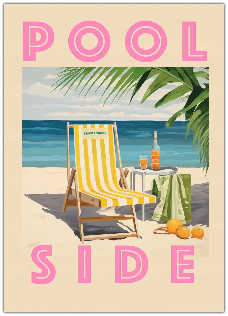 Pool Side Plakat