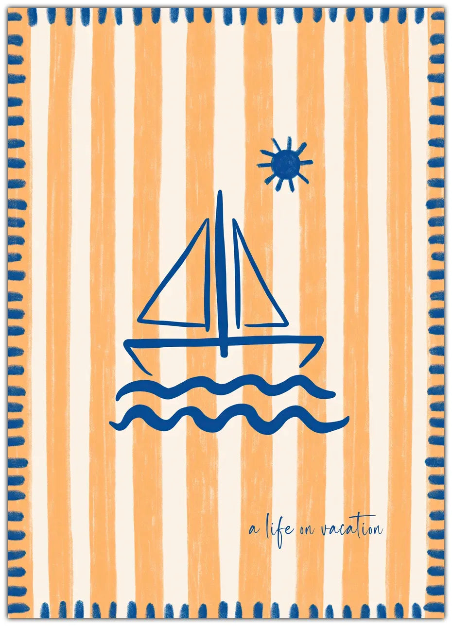 A Life On Vacation Plakat