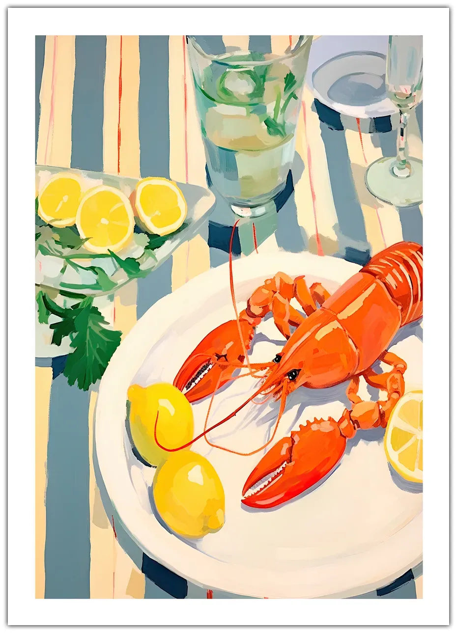 Better With Lobster Plakat