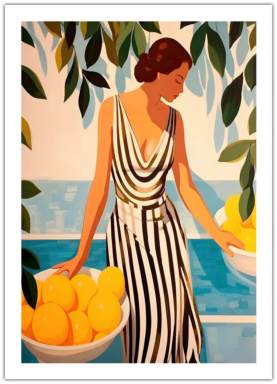 Lemon Garden Plakat