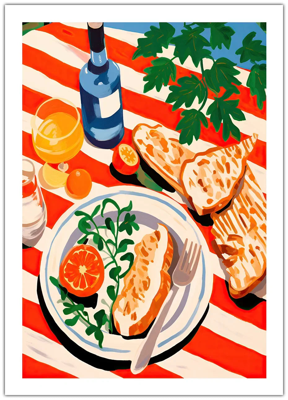 Bruschetta Plakat