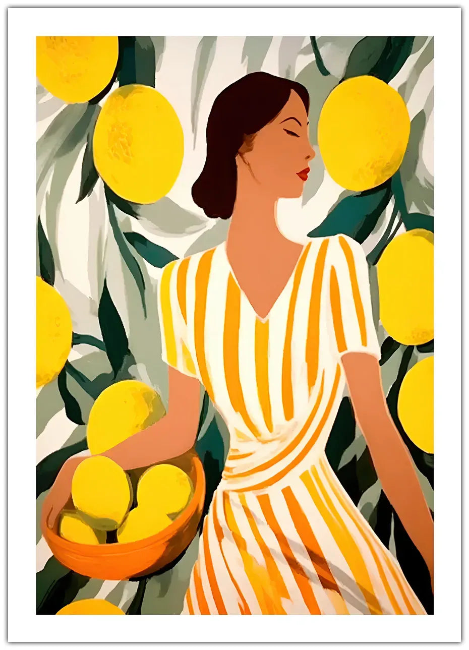 Lemon Lady Plakat