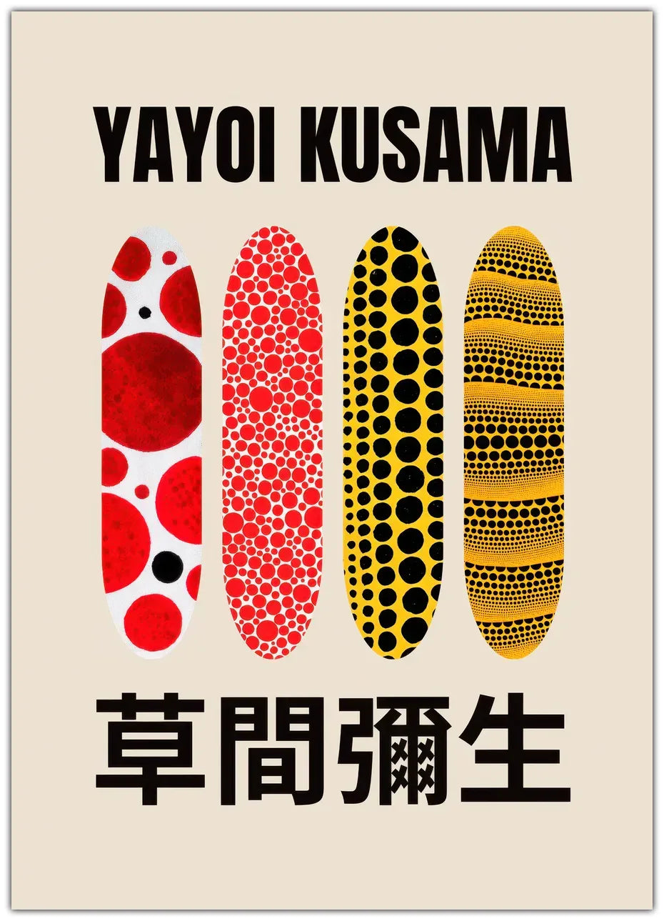 Yayoi Kusama - Unendlichkeitspunkte Poster