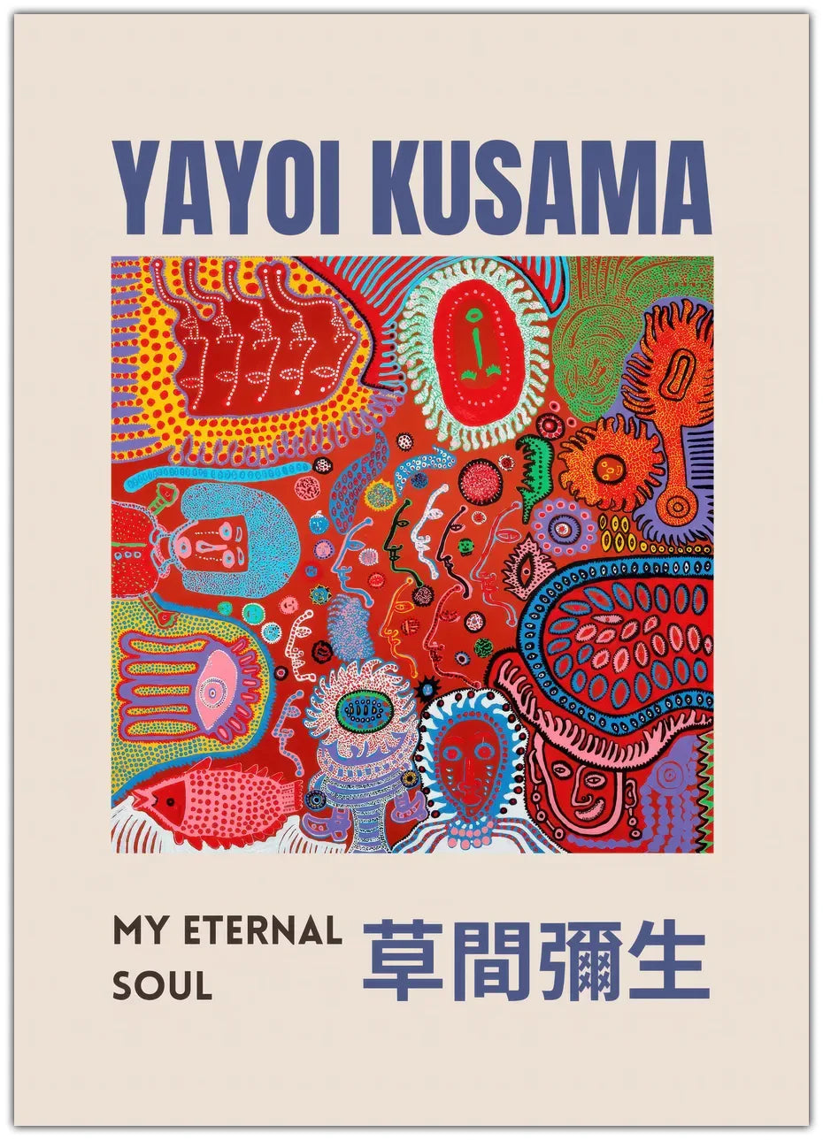 Yayoi Kusama - Meine ewige Seele Poster