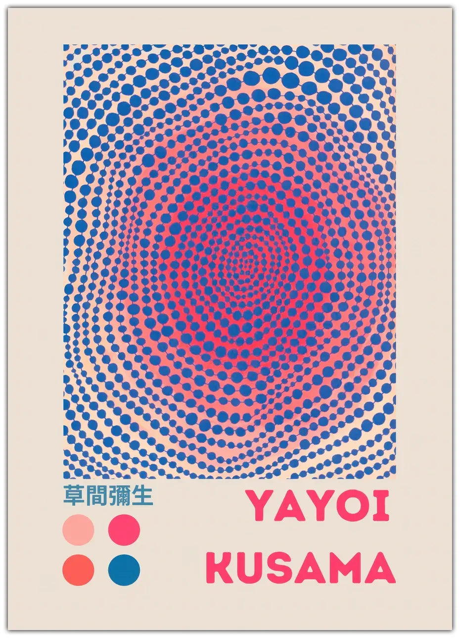 Yayoi Kusama - Morgensonne Poster