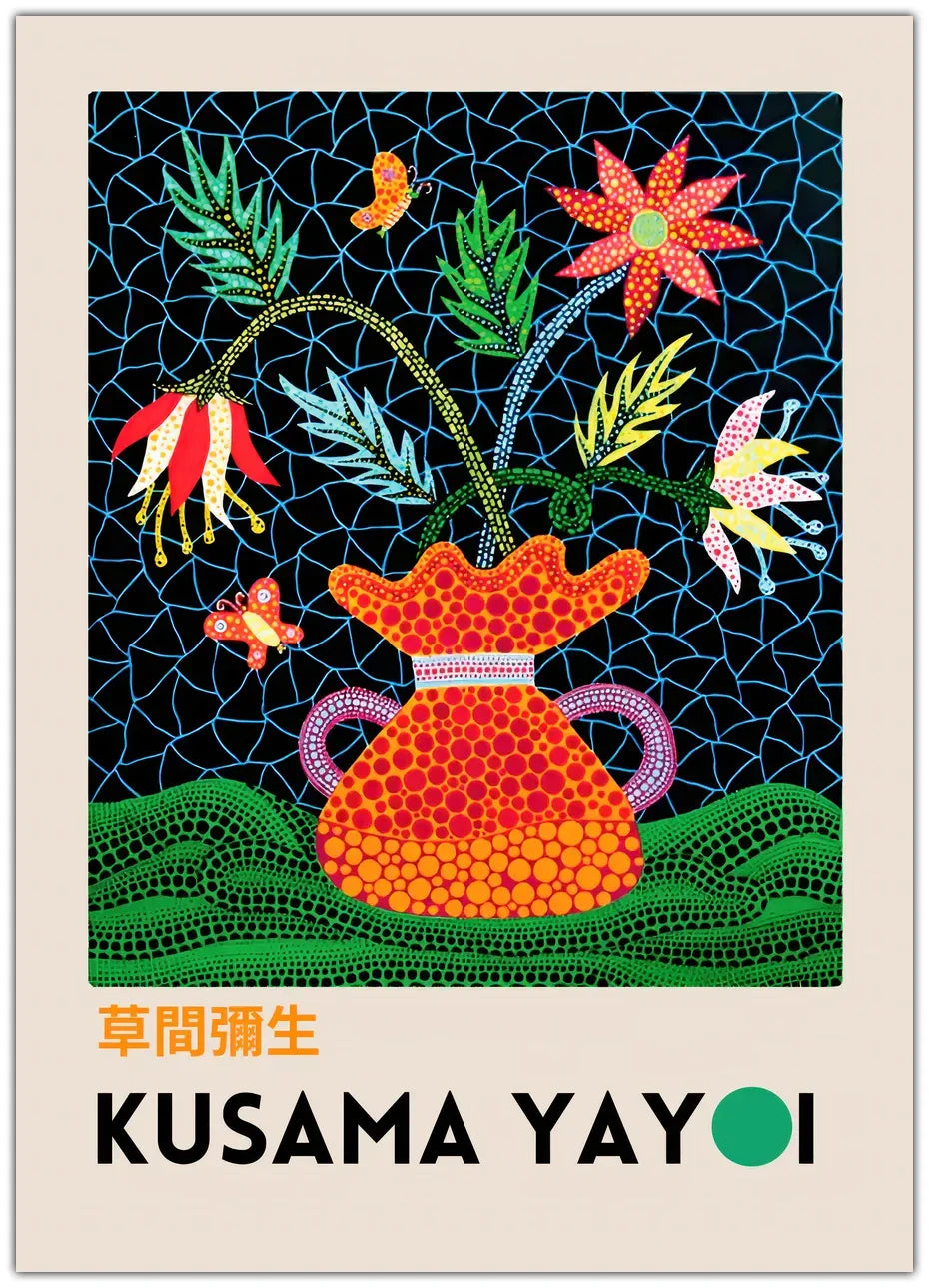 Yayoi Kusama - Gartenposter