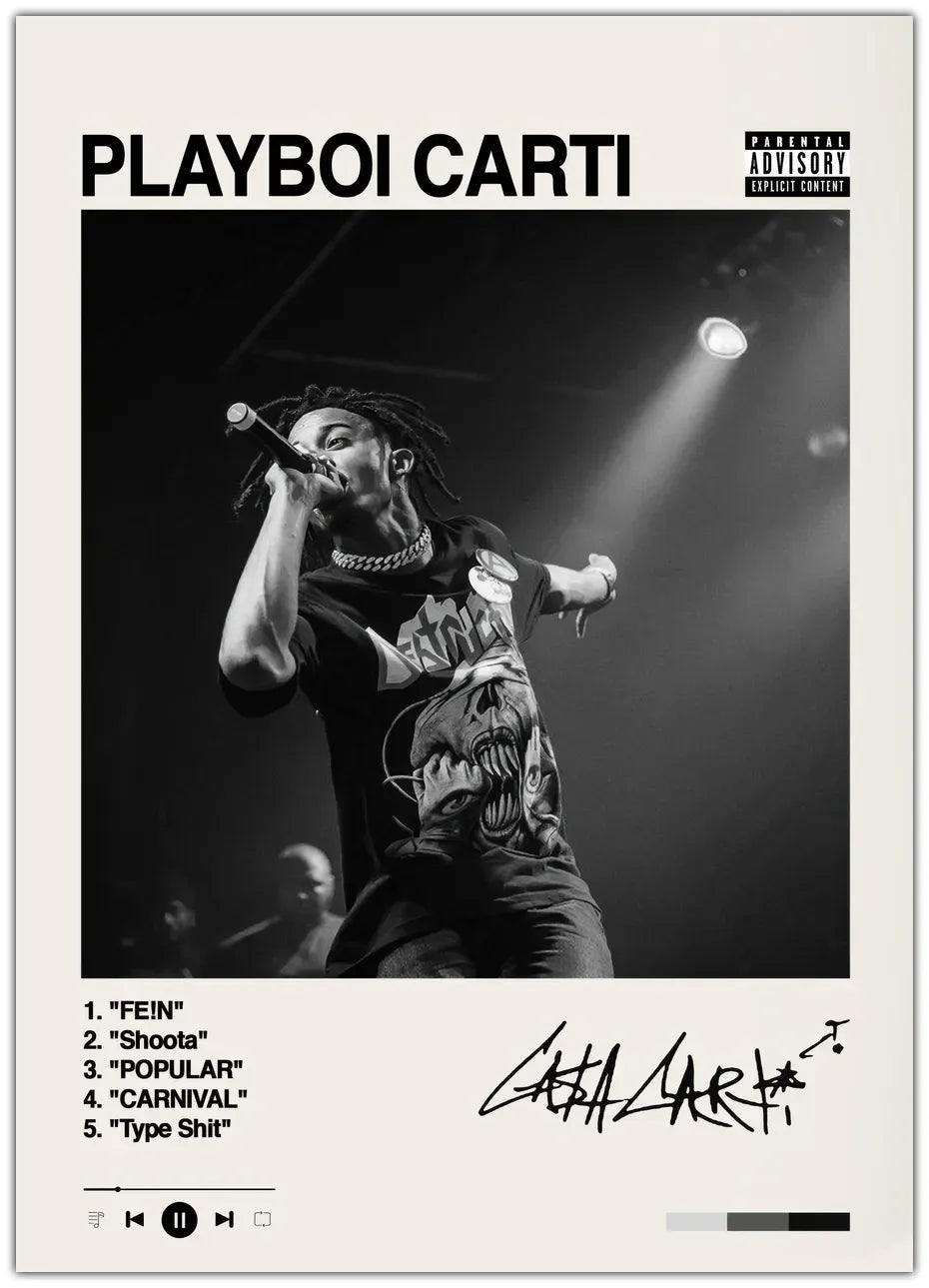 Playboi Carti Plakat