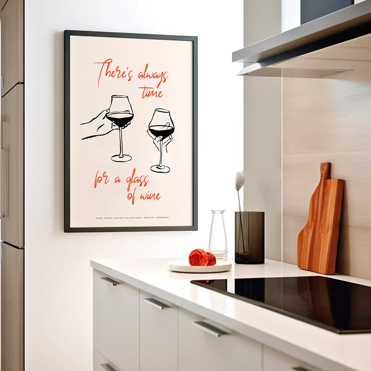 Always Time For Wine Plakat